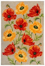 Trans Ocean Ravella Icelandic Poppies Neutral 227212
